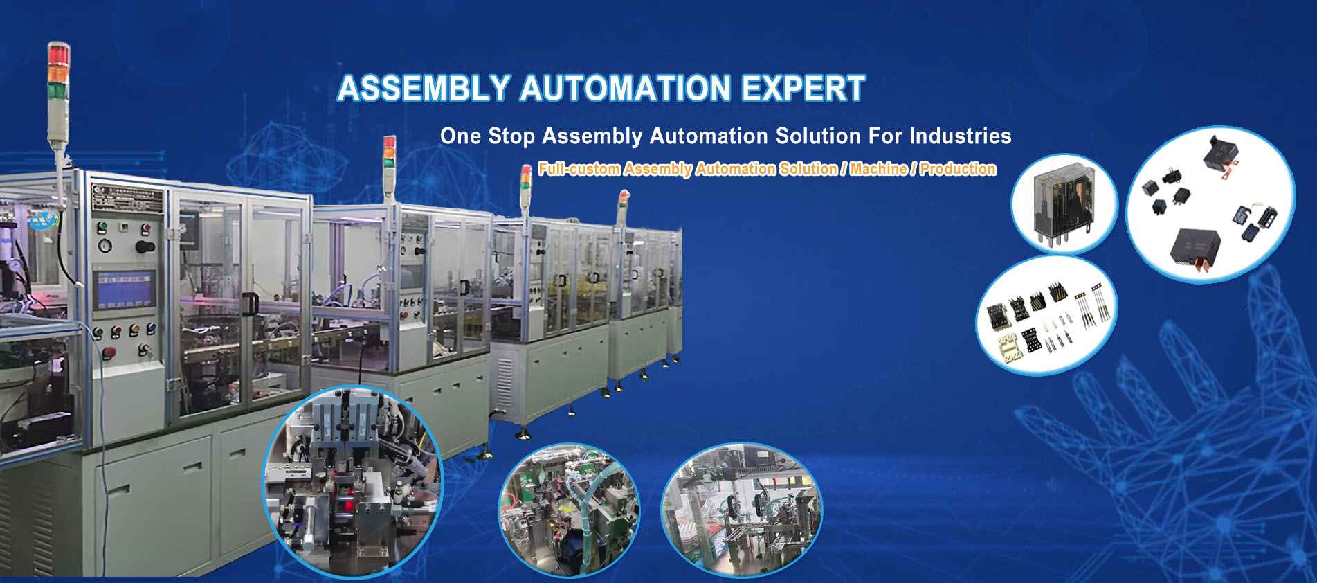 Relay Automatic Assembly Production Line